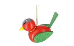 SEIFFENcom by Nestler GmbH Neuheiten | Frühlingsdeko*Vögel zum Hängen, 3 Stück, lila/rot/braun von SEIFFEN.COM