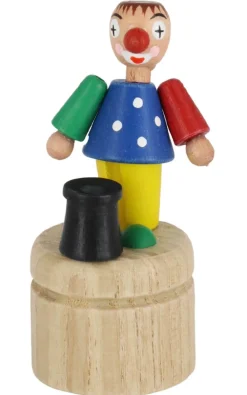 SEIFFENcom by Nestler GmbH Neuheiten | Holzspielzeug*Wackelfigur Clown, , 7 cm von SEIFFEN.COM