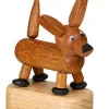 Jan Stephani Holzspielzeug*Wackelfigur Dackel von