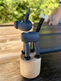 Jan Stephani Neuheiten*Wackelfigur Esel, 8 cm von