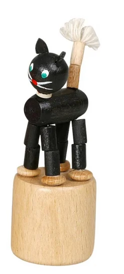 Jan Stephani Holzspielzeug*Wackelfigur Katze von