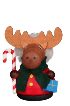 Christian Ulbricht Weihnachtsfiguren*Wackelmännchen Elch von