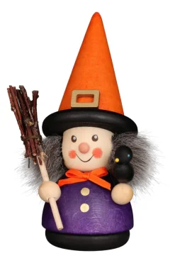 Christian Ulbricht Weihnachtsfiguren*Wackelmännchen Halloween Hexe, von