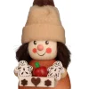 Christian Ulbricht Weihnachtsfiguren*Wackelmännchen Lebkuchenverkäufer, 9 cm, natur von