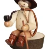 Romy Thiel Neuheiten | Romy Thiel Figuren*Waldmann auf Stamm, 11 cm, von