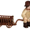 Romy Thiel Romy Thiel Figuren*Waldmann mit Handwagen, von