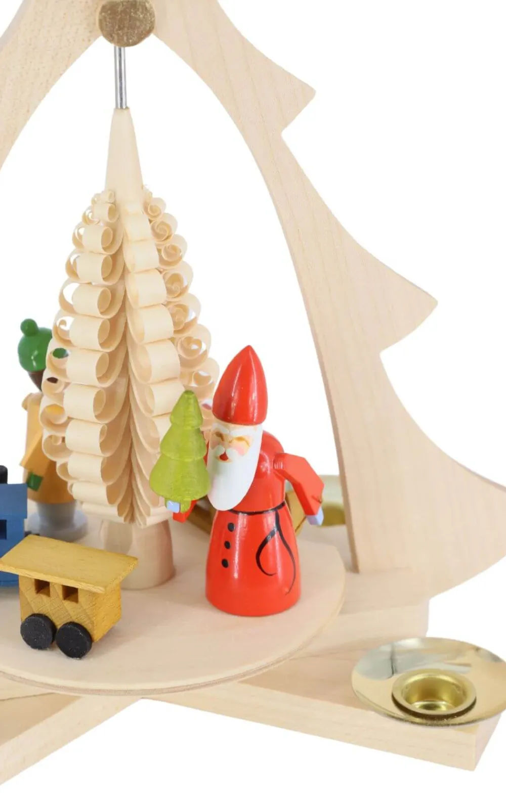 Zenker Neuheiten | Weihnachtspyramiden*Weihnachstpyramide Bescherung natur, 28 cm von Ralf