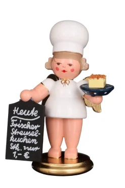 Christian Ulbricht Weihnachtsengel*Weihnachtsengel - Bäckerengel mit Streuselkuchen von