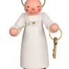 Christian Ulbricht Auslaufartikel*Weihnachtsengel - Musikengel Petrus, 9 cm, farbig von