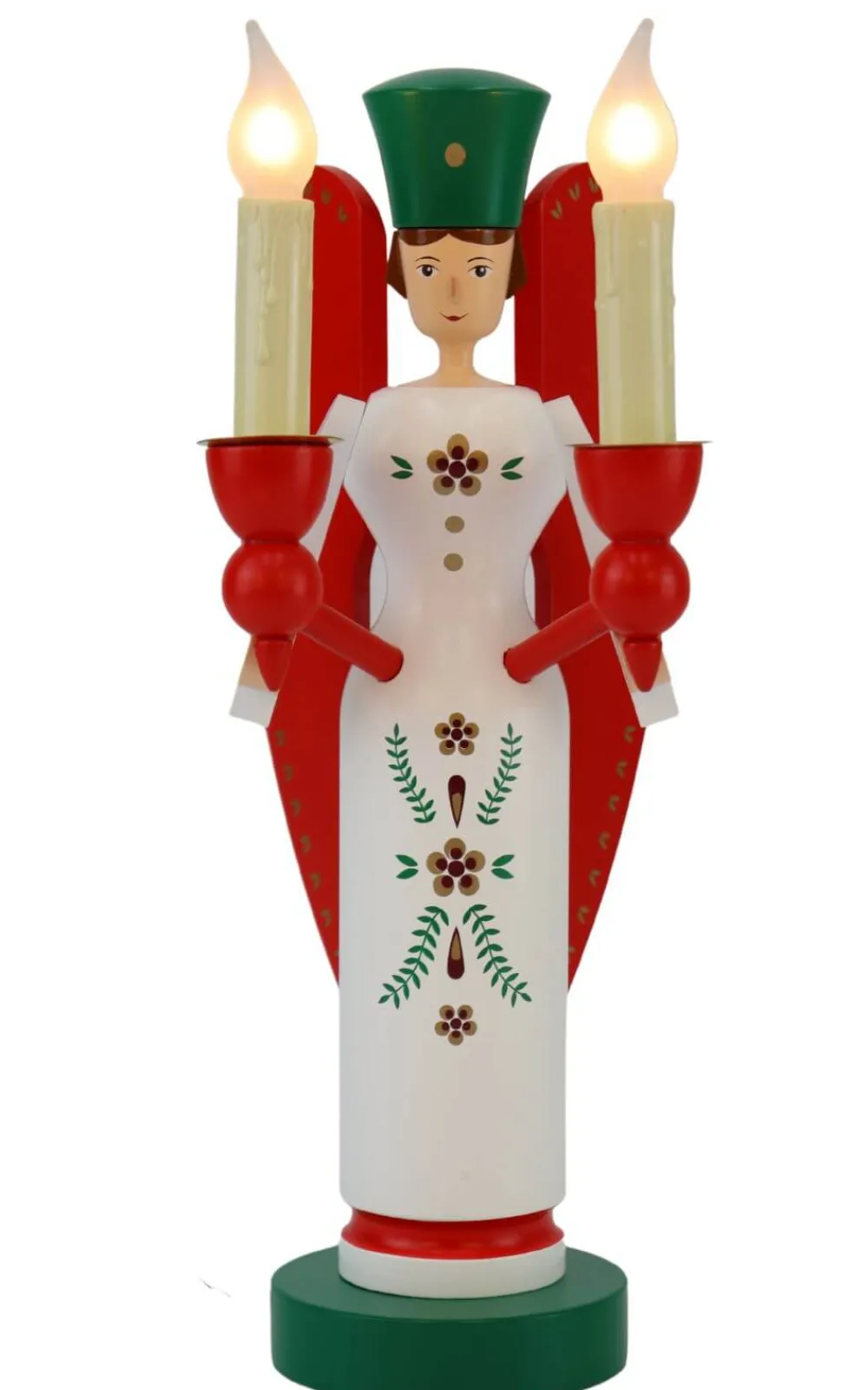 Richard Glässer GmbH Engel & Bergmann*Weihnachtsengel elektrisch beleuchtet, 26 cm, von Richard Glässer