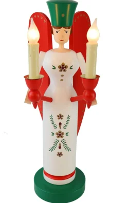 Richard Glässer GmbH Engel & Bergmann*Weihnachtsengel elektrisch beleuchtet, 32 cm, von Richard Glässer