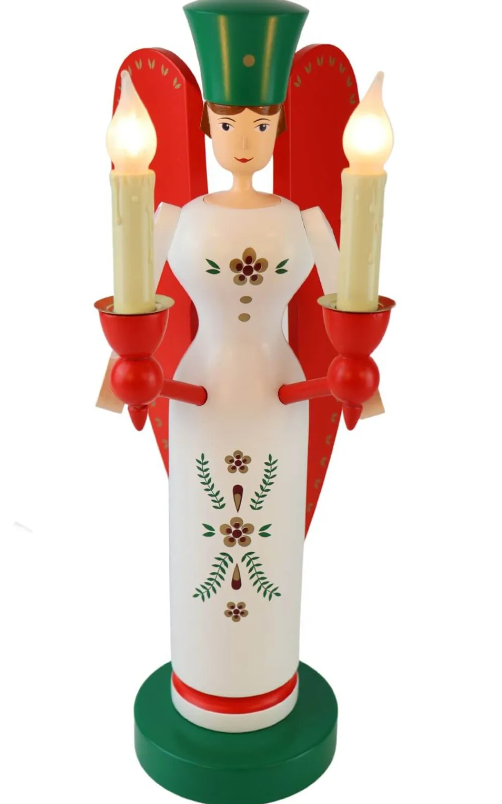 Richard Glässer GmbH Engel & Bergmann*Weihnachtsengel elektrisch beleuchtet, 32 cm, von Richard Glässer