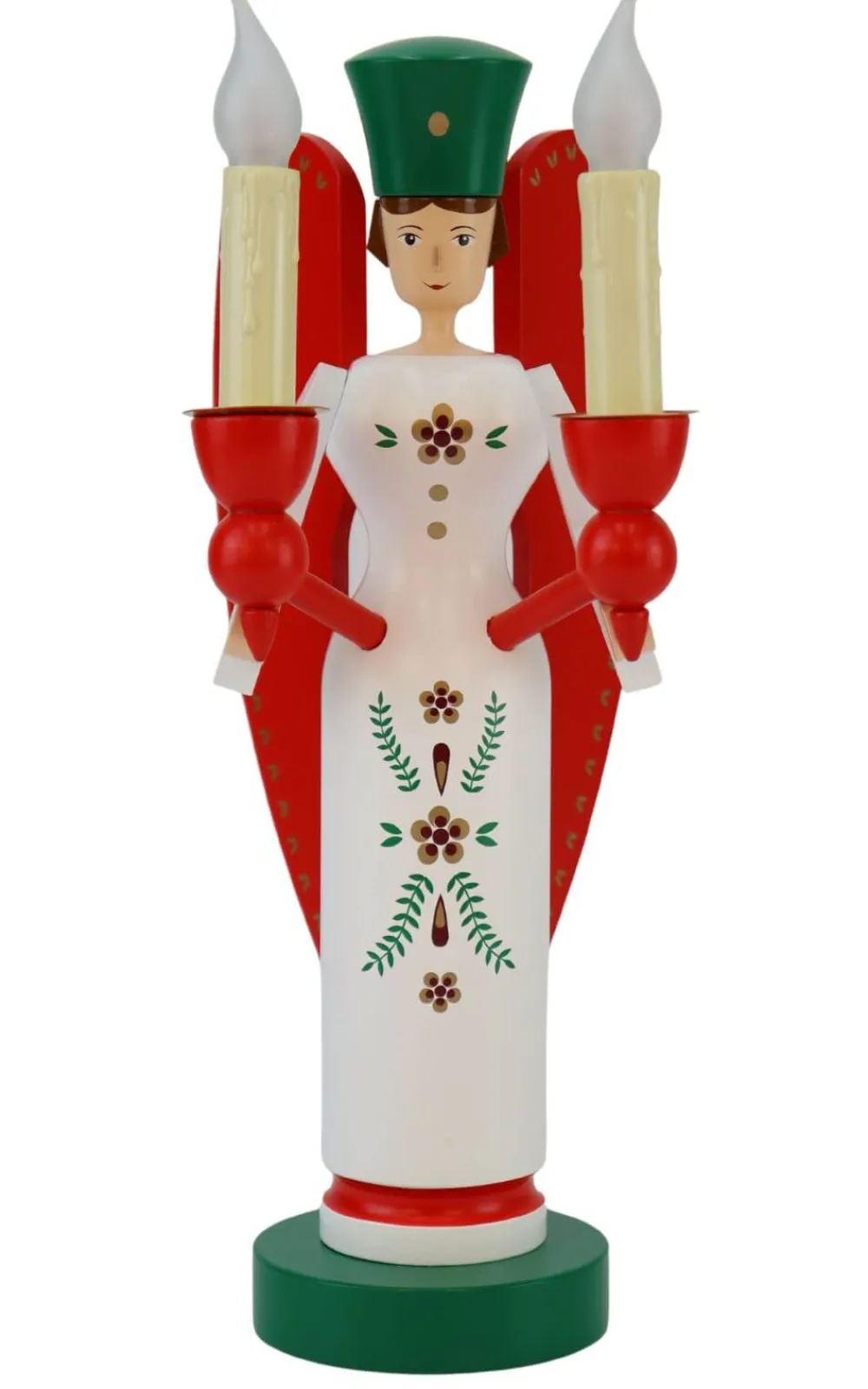 Richard Glässer GmbH Engel & Bergmann*Weihnachtsengel elektrisch beleuchtet, 26 cm, von Richard Glässer