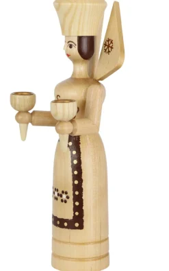 SEIFFENcom by Nestler GmbH Engel & Bergmann*Weihnachtsengel für Wachskerzen, , 26 cm von SEIFFEN.COM