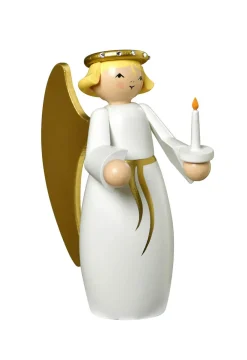 KWO Weihnachtsengel*Weihnachtsengel mit Kerze, 10 cm von