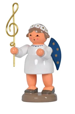 KWO Weihnachtsengel*Weihnachtsengel mit Notenschlüssel, 6 cm von