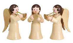Romy Thiel Neuheiten | Romy Thiel Figuren*Weihnachtsengel mit Trompete, 3-teilig, von
