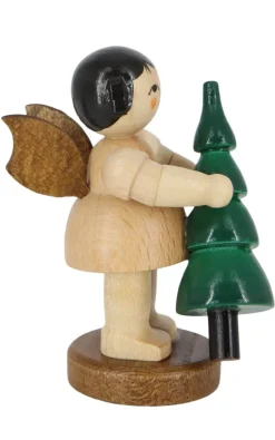 Figurenland Uhlig GmbH Weihnachtsengel*Weihnachtsengel mit Weihnachtsbaum, von