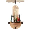 Spielwarenmacher Günther Weihnachtspyramiden*Weihnachtspyramide - Wandpyramide mit Weihnachtsfiguren, 33 cm von