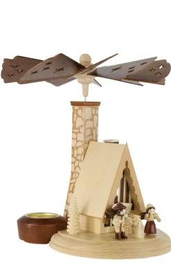 Legler Holz- und Drechslerwaren HODREWA Weihnachtspyramiden*Weihnachtspyramide &amp; Räucherpyramide Waldhaus von Legler