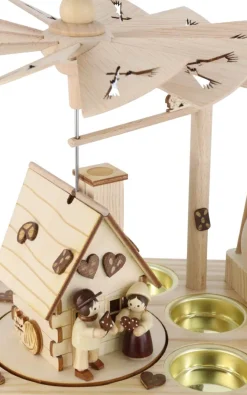 Legler Holz- und Drechslerwaren HODREWA Weihnachtspyramiden*Weihnachtspyramide &amp; Räucherpyramide Hänsel und Gretel von Legler