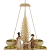 Müller Kleinkunst Weihnachtspyramiden*Weihnachtspyramide Christi Geburt, 24 cm von