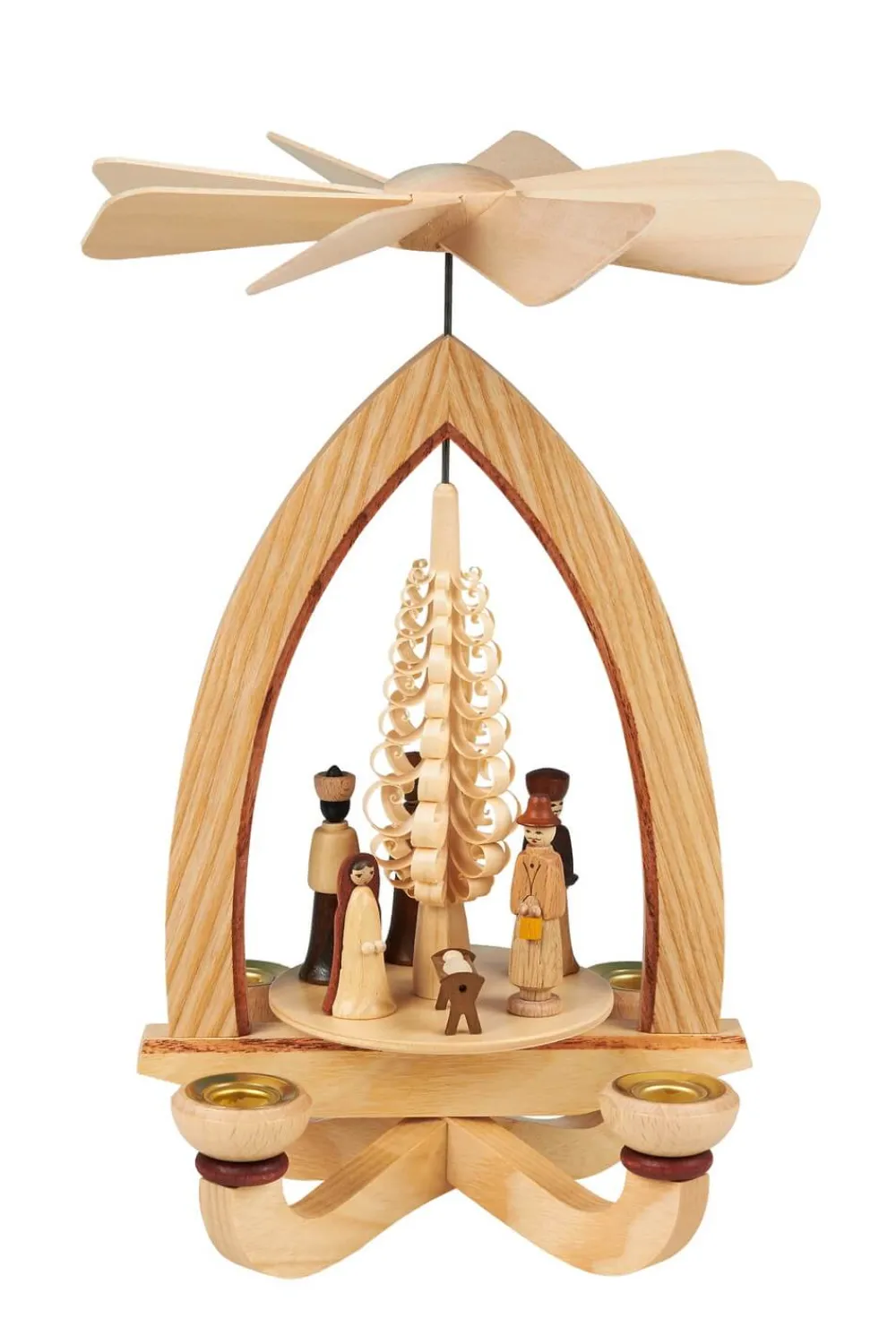Heinz Lorenz Neuheiten | Weihnachtspyramiden*Weihnachtspyramide Christi Geburt, 28 cm von