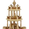 Richard Glässer GmbH Neuheiten | Weihnachtspyramiden*Weihnachtspyramide Christi Geburt, 3 – stöckig, 46 cm von Richard Glässer