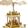 Richard Glässer GmbH Neuheiten | Weihnachtspyramiden*Weihnachtspyramide Christi Geburt, 2 – stöckig, 33 cm von Richard Glässer