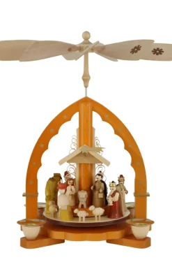 Richard Glässer GmbH Neuheiten | Weihnachtspyramiden*Weihnachtspyramide Christi Geburt, , 27 cm von Richard Glässer