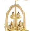 Richard Glässer GmbH Weihnachtspyramiden*Weihnachtspyramide Christi Geburt mit Engeln, 2-stöckig von Richard Glässer