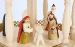 Richard Glässer GmbH Einzelstücke | Weihnachtspyramiden*Weihnachtspyramide Christi Geburt, , 4-stöckig von Richard Glässer