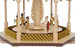 Richard Glässer GmbH Auslaufartikel*Weihnachtspyramide Christi Geburt, 4 – stöckig, 70 cm von Richard Glässer