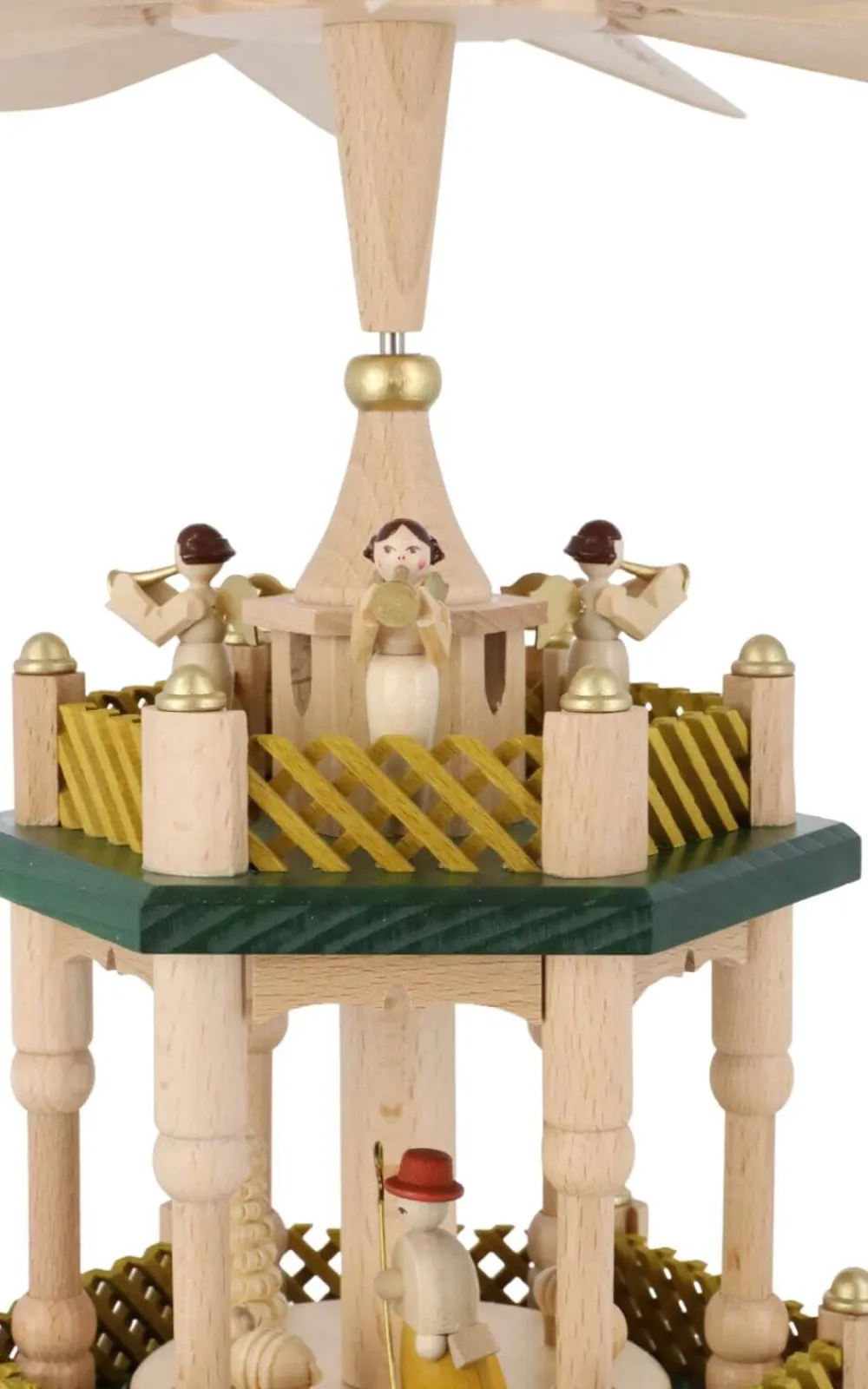 Richard Glässer GmbH Weihnachtspyramiden*Weihnachtspyramide Christi Geburt, natur, 40 cm von Richard Glässer