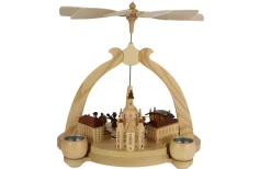 Müller Kleinkunst Einzelstücke | Neuheiten*Weihnachtspyramide Dresden Altstadt, 36 cm von