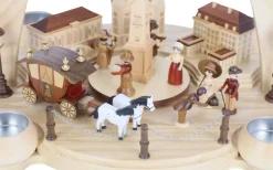 Müller Kleinkunst Einzelstücke | Neuheiten*Weihnachtspyramide Dresden Altstadt, 36 cm von