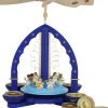 Richard Glässer GmbH Weihnachtspyramiden*Weihnachtspyramide Engelkonzert, blau, 28 cm von Richard Glässer