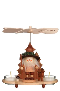 Christian Ulbricht Auslaufartikel | Weihnachtspyramiden*Weihnachtspyramide für Teelichte Waldmann, 20 cm von