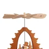 Christian Ulbricht Neuheiten*Weihnachtspyramide für Teelichte - Schneemann , 19 cm von
