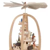 Knuth Neuber Neuheiten | Weihnachtspyramiden*Weihnachtspyramide für Teelichte mit Weihnachtsmotiv, 41 cm, von