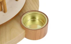 Knuth Neuber Weihnachtspyramiden*Weihnachtspyramide für Teelichte mit Krippe, 2 - stöckig von