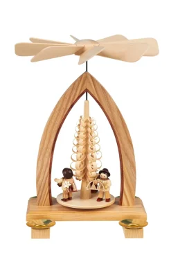 Heinz Lorenz Weihnachtspyramiden*Weihnachtspyramide Handelsleute, 26 cm von
