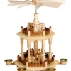 Theo Lorenz Weihnachtspyramiden*Weihnachtspyramide Heilige Familie, 2 - stöckig, 29 cm von