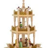 Richard Glässer GmbH Neuheiten | Auslaufartikel*Weihnachtspyramide Heilige Geschichte, 3 – stöckig, 40 cm von Richard Glässer