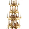 Richard Glässer GmbH Einzelstücke | Weihnachtspyramiden*Weihnachtspyramide Heilige Geschichte, 5 - stöckig, elektrisch, 123 cm von Richard Glässer