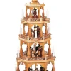 Müller Kleinkunst Einzelstücke | Weihnachtspyramiden*Weihnachtspyramide Heilige Geschichte, 4 - stöckig, elektrisch, 230 V, 122 cm von