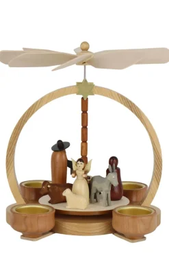 Knuth Neuber Weihnachtspyramiden*Weihnachtspyramide Heilige Familie, 22 cm, von