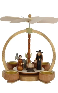 Knuth Neuber Weihnachtspyramiden*Weihnachtspyramide Heilige Familie, 22 cm, von