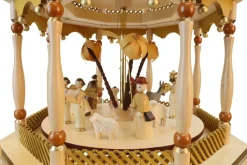 Richard Glässer GmbH Einzelstücke | Weihnachtspyramiden*Weihnachtspyramide Heilige Geschichte, 5 - stöckig, elektrisch, 123 cm von Richard Glässer
