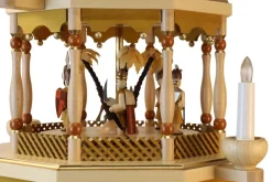 Richard Glässer GmbH Einzelstücke | Weihnachtspyramiden*Weihnachtspyramide Heilige Geschichte, 5 - stöckig, elektrisch, 123 cm von Richard Glässer